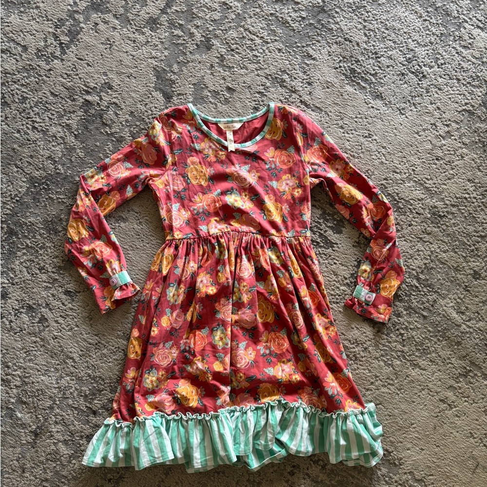 Matilda Jane Floral Ruffle Dress